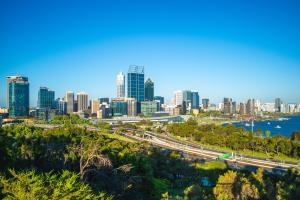 Perth CBD view from Kings Park